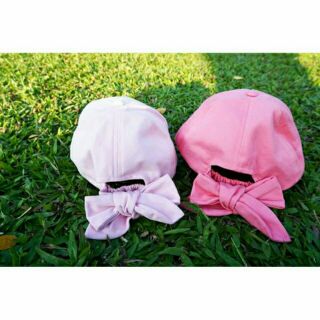Bow cap พร้อมส่ง (ไม่รวมปักชื่อ)