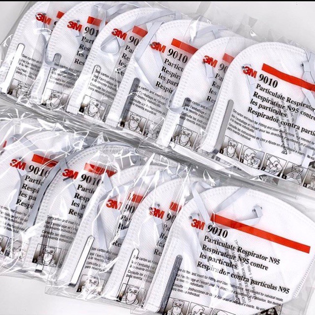 3M Particulate Respirator 9010, N95 & VFlex 3M 9105