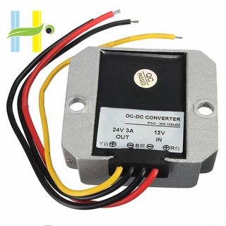 DC-DC 12V Step Up to 24V 3A 72W Car Power Converter Regulator