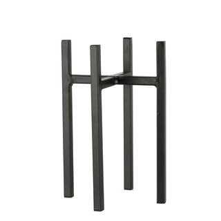 1060504 Ascot plant stand black ขาตั้งกระถางต้นไม้ (Size D 14 x H 25 cm)