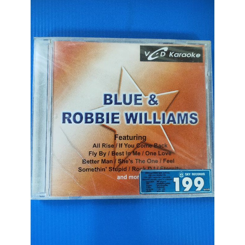 VCD KARAOKE เพลงสากล BLUE & ROBBIE WILlIAMS