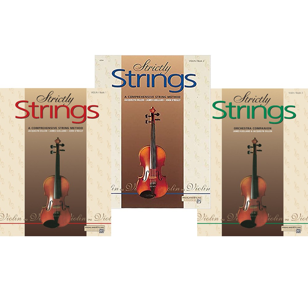 Strictly Strings Violin, Book 1-3