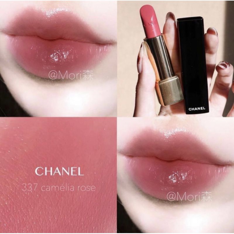 chanel rouge allure camelia rose 337