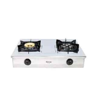 Rinnai เตาแก๊สตั้งโต๊ะ 2 หัว รุ่น RT-711TBS หัวเตา TURBO ให้ความร้อนสูง