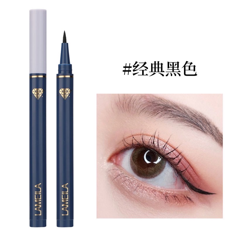 พร้อมส่ง อายไลน์เนอร์ อายไลเนอร์ Lameila 2ml อายไลเนอร์ปากกา อายไลเนอร์กันน้ำ กันเหงื่อ อายไลเนอร์ติดทน อายไลเนอร์เมจิ - รูปที่ 3