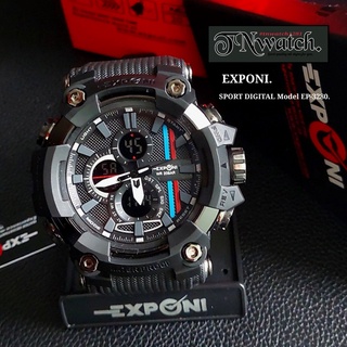 EXPONI SPORT DIGITAL นาฬิกาข้อมือผู้ชาย2ระบบ ใส่เล่นกีฬาบอกวันที่กันน้ำ100%พร้อมกล่อง ร้านนาฬิกาTN-WATCH1281