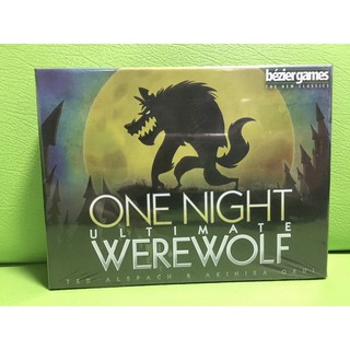 one night werewolf game board eng Ver พร้อมส่ง เกมบอร์ด