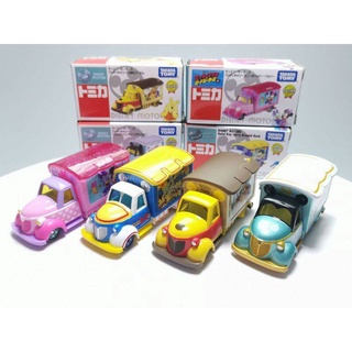 Tomica Takara Tomy Donald Duck Winnie The Pooh โมเดลรถยนต์มิกกี้ของเล่นสําหรับเด็ก