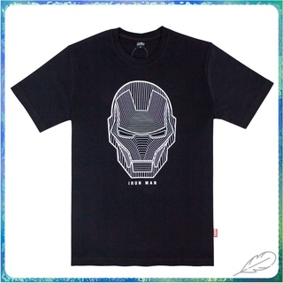 สินค้าขายดีเทรนด์ใหม่ Marvel Men Avengers Iron men -T Shirt เสื้อยืดไอร่อนแมนผู้ชายเทคนิค UV  สินค้าลิขสิทธ์แท้100%