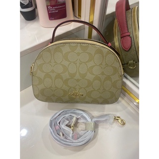 COACH SERENA SATCHEL IN SIGNATURE CANVAS