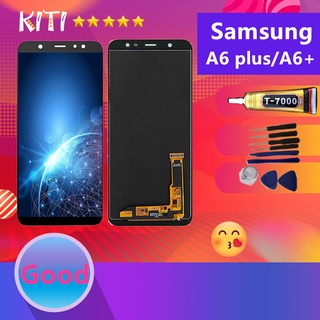 For Samsung LCD Display จอ + ทัช Samsung galaxy A6+/A605F/A6 plus(2018)(ปรับแสงได้/งานแท้)