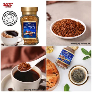 (Pre Order) UCC THE BLEND BLUE MOUNTAIN BOTTLE 45g . กาแฟสำเร็จรูปบลูเมาเท่น สายพันธุ์ทริปิก้า