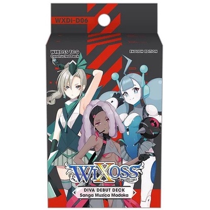 English Wixoss DIVA DEBUT DECK SANGA MUZICA MADOKA (WXDi-D06)
