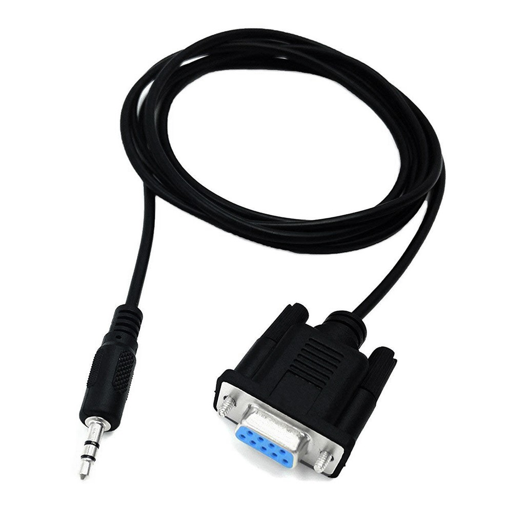 DB9 9 Pin VGA female cable ,DB 9 Female to TRS 3.5mm (1/8in) TRS Stereo Male Serial Data Cable-6 Fee