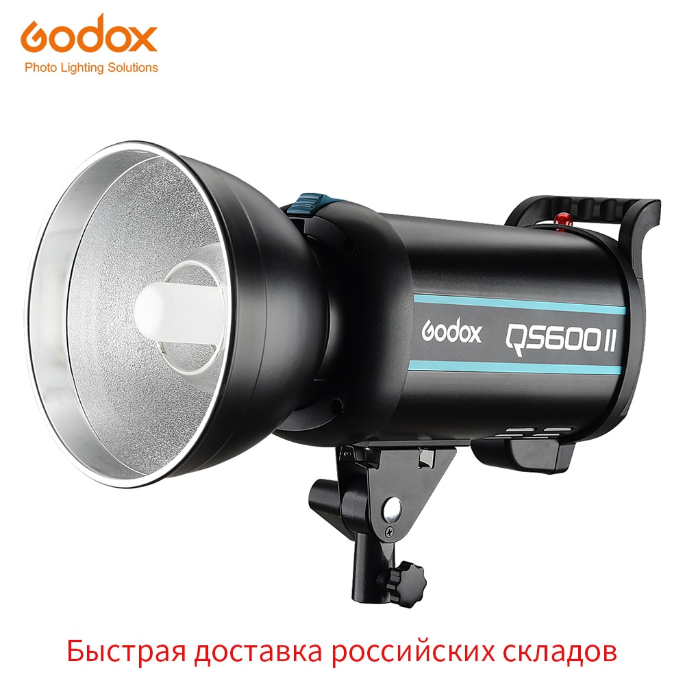 Godox QS600II 600Ws GN76 Professional Studio Strobe ในตัว Godox 2.4G ไร้สาย X ระบบยิงสร้างสรรค์