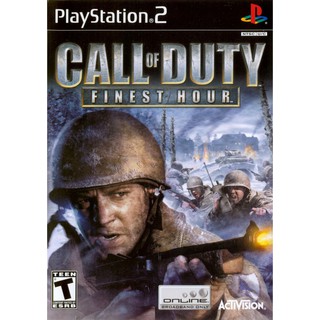 Ps2 เกมส์ Call Of Duty : Finest Hour