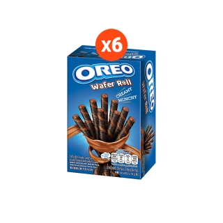 [แพ็ค 5 กล่อง] Oreo Chocolate Wafer Roll โอรีโอ เวเฟอร์โรลสอดไส้ครีม รสช็อกโกแลต 54 กรัม