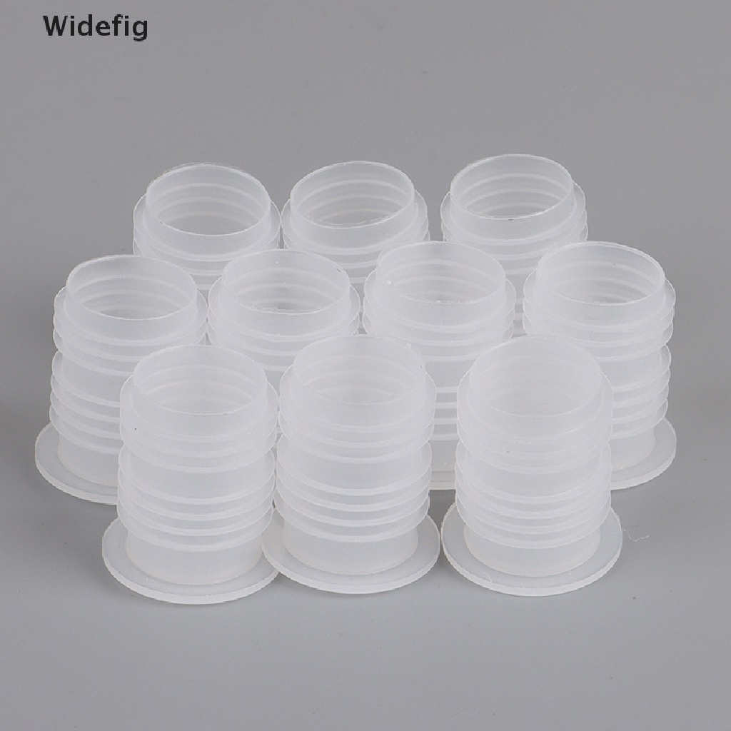 Widefig 10 ชิ้นขวดแก้วบันทึกปลั๊ก Barware บ้านขวดไวน์แดง Stopper สินค้าดี
