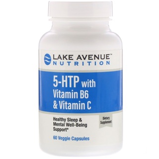 New 💥pre order💥🇺🇸Lake Avenue Nutrition 5-HTP with Vitamin B6 &amp; Vitamin C, 60 Veggie Capsules