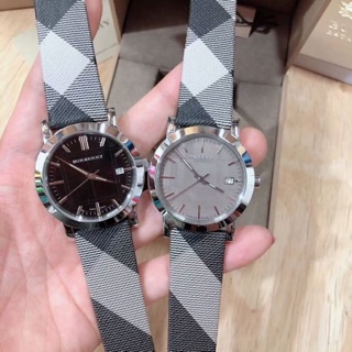 Burberry สายหนัง ขนาดตัวเรือน 36-38 มม.