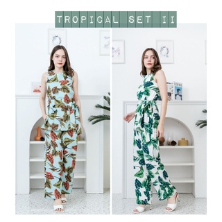 Tropical Set II เสื้อและกางเกงเข้าเซท