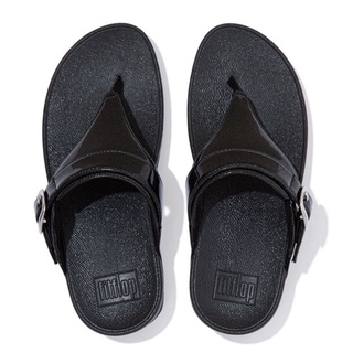 FITFLOP รองเท้าลำลองผู้หญิง LULU GLITTER รุ่น EC9-090 สี BLACK รองเท้าผู้หญิง