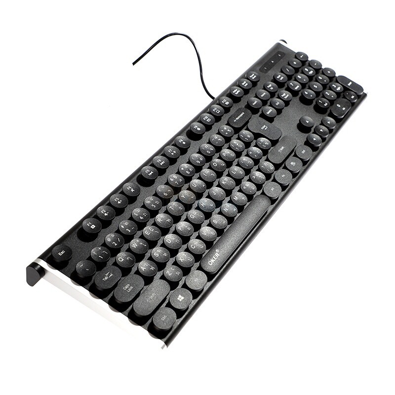 ลดราคา OKER คีย์บอร์ด OKER KB-2056 USB Multi Keyboard Black #ค้นหาเพิ่มเติม ปลั๊กแปลง กล่องใส่ฮาร์ดดิสก์ VGA Support GLINK Display Port
