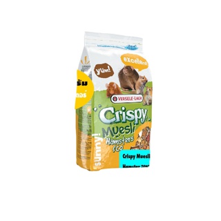 Crispy Muesli Hamsters & Co  20 Kg.  Hamster อาหารหนูแฮมสเตอร์ อุดมด้วยโปรตีนสูง  ธัญพืชอบกรอบ สำหรับหนูแฮมสเตอร์  20 กิ