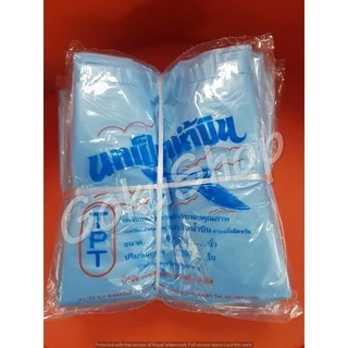 ราคาถูก ถุงพลาสติกสีหูหิ้ว คุณภาพดี แบบบาง เหนียว ไม่มีกลิ่น ขนาด 6*14 นิ้ว (100 ใบ) ✔️มัด 10 แพค