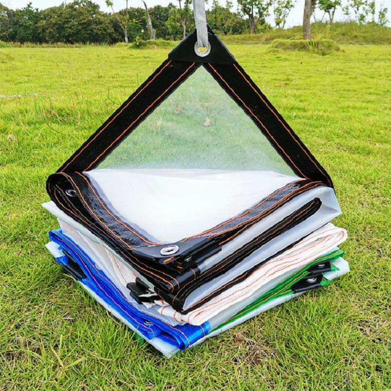 Intelscore💦 PVCผ้าใบใส พลาสติกใส ขอบเย็บฝังเชือก 3*4M / 2*4M / 2*3M - รูปที่ 6