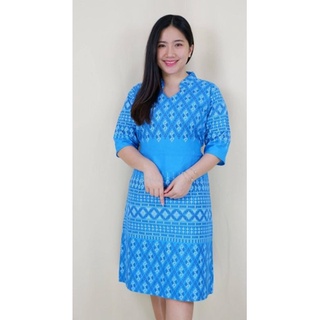 เดรสใส่ทำงาน  ใส่ออกงาน ใส่สบาย เหมาะสำหรับสาวอวบ