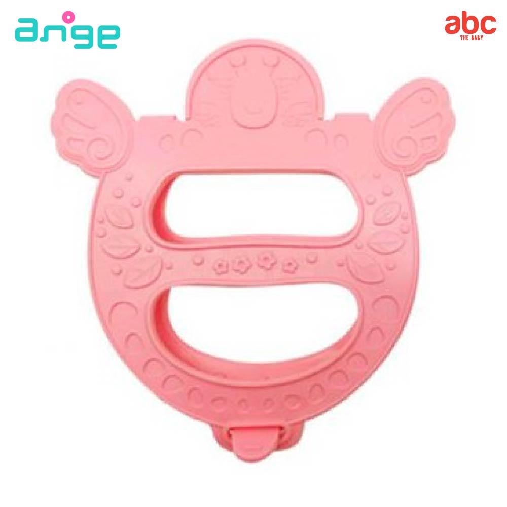 Ange ยางกัด พร้อมคลิปกันหล่น Carrier Teether สำหรับเด็ก 3 เดือนขี้นไป รูปที่ 3