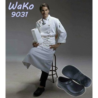 WAKO👣 รองเท้าเชฟ รองเท้าเซฟตี้ ใส่ได้ทั้งผู้หญิงและผู้ชาย รุ่น 9031