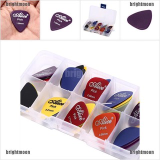 brightmoon 30pcs/set electric guitar pick acoustic music picks plectrum guitar accessories