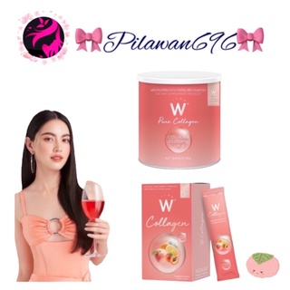 W Pure Collagen ดับเบิ้ลยู เพียว/ พีช คอลลาเจน ไดเปปไทด์ แบบกระปุก