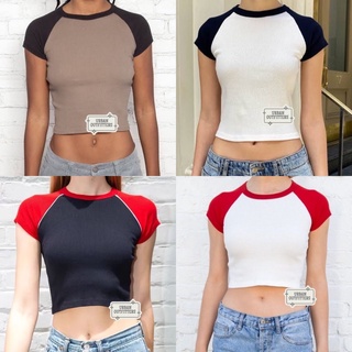 (18)preorder brandy melville bella ribbed top