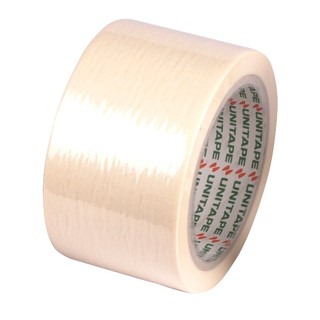 กระดาษกาวย่น แกน 3" 2 1/2"x25 y. ยูนิเทป Masking tape, 3 "2 1/2" x25 y. Uni tape