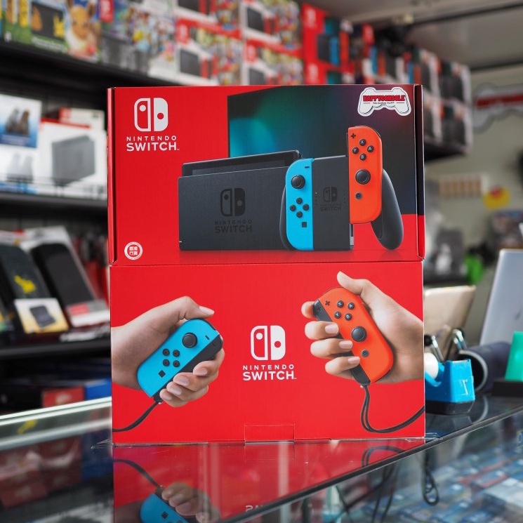 ☝มือ 1 [0%10เดือน] (ประกัน maxsoft 1 ปี) Nintendo Switch : เครื่องรุ่นใหม่ กล่องแดง nintendoswitch นินเทนโดสวิทซ์