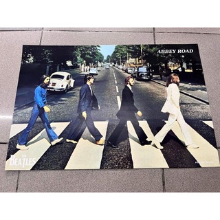 โปสเตอร์วงดนตรี ติดผนัง The beatles