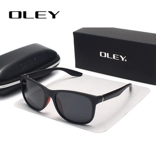 OLEY รุ่น YA311 สี C02 แว่นตากันแดด แว่นตา แฟชั่น เลนส์ โพลาไรซ์ 100% ป้องกันแสงรังสี UV400 ทนต่อการขีดข่วน