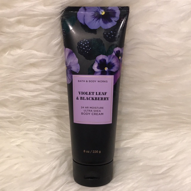 Bath&amp;Body Work Body Cream กลิ่น Violet Leaf &amp; Blackberry