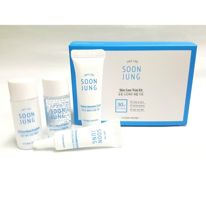 ❄Etude House Soon Jung Skin Care Trial Kit