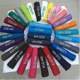 เสื้อยืด คอกลม/วี กว่า30 สี เสื้อสีพื้น เนื้อผ้าCotton100% ไม่ย้วย**เลือกไซส์ แล้วสีในแชทได้เลยค่ะ*เสื้อยืดราคาส่ง