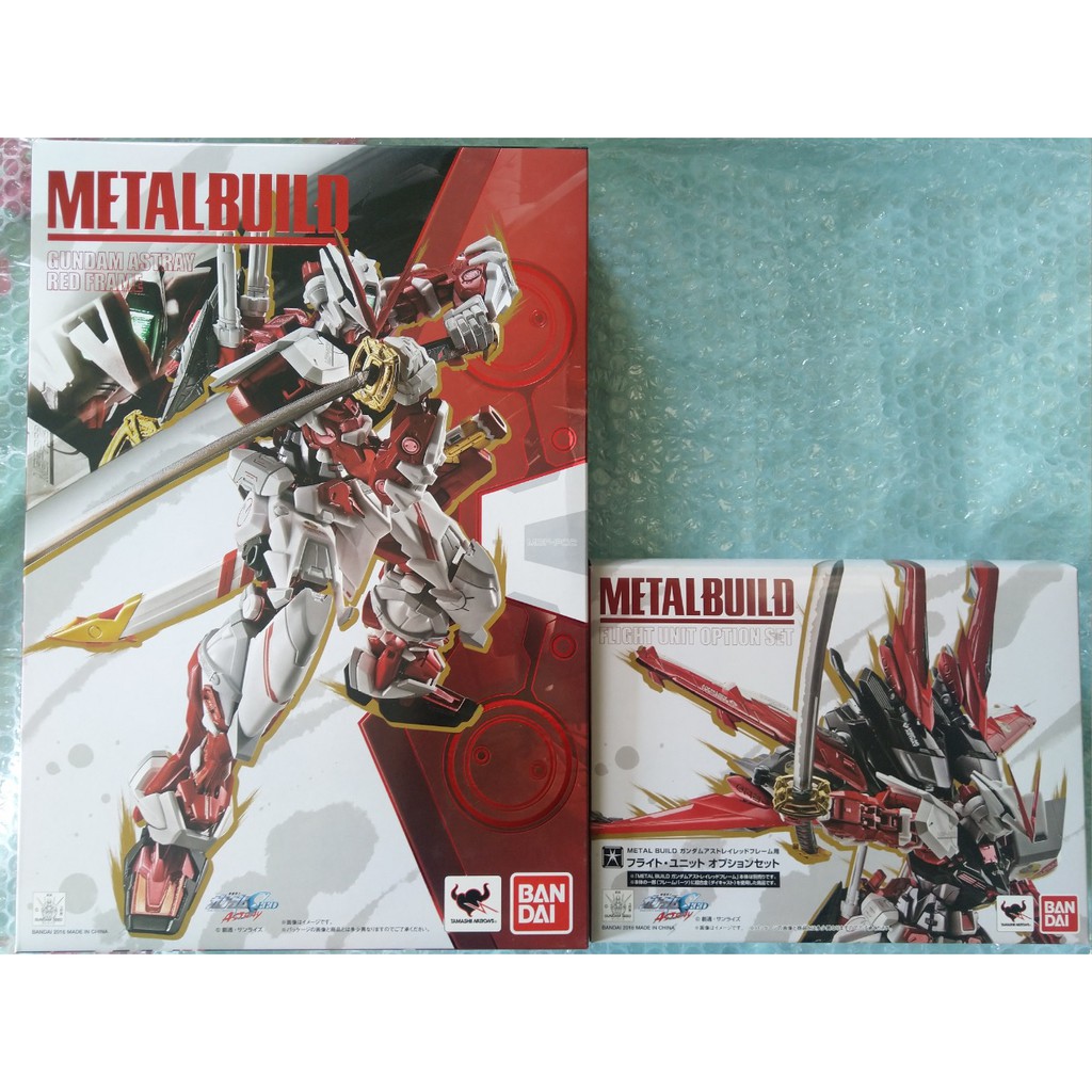 METAL BUILD Gundam Astray Red Frame & Flight Unit Option Set BANDAI