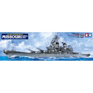 โมเดลประกอบ Tamiya 1/350 TA78029 MISSOURI CIRCA 1991