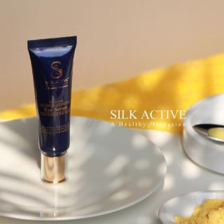 ครีบบำรุงรอบดวงตา Eye Serum Silk Active (สารสกัดจากใยไหม)