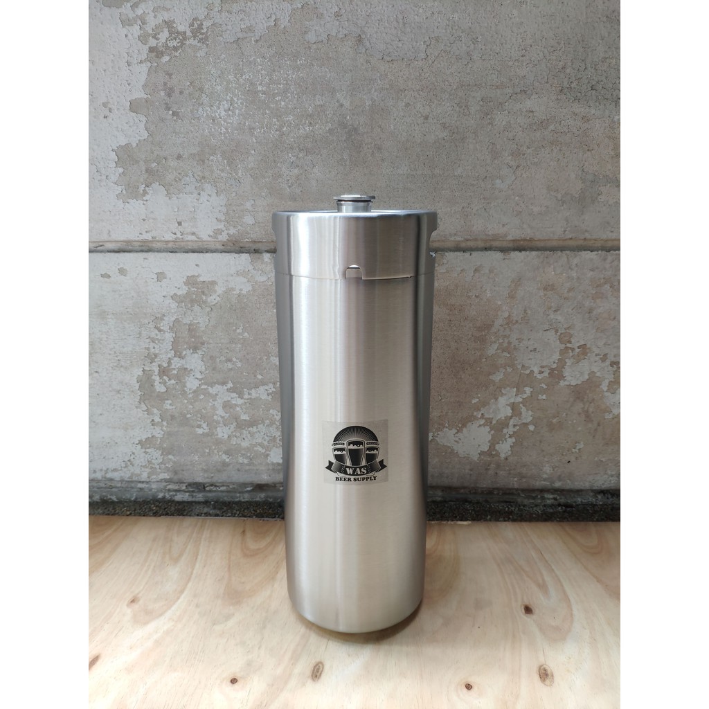 WAS BEER KEG 10L ถังเบียร์แสตนเลส ฟู้ดเกรด จุ 10 ลิตร
