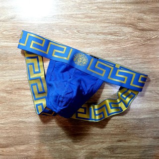 🔥ส่งฟรี 🔥 🔥ส่งฟรี 🔥 กางเกงในชาย Versace Jockstrap กางเกงในชายเปิดก้น กางเกงในชายเซ็กซี่