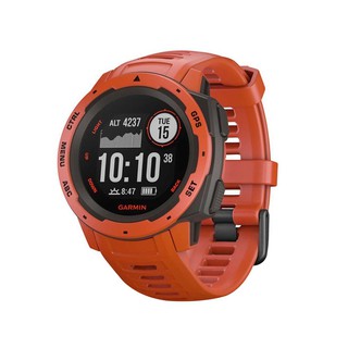 นาฬิกาอัจฉริยะ GARMIN INSTINCT FLAME สีแดง สมาร์ทวอทช์ สมาร์ทวอทช์ กีฬาและฟิตเนส SMART WATCH GARMIN INSTINCT FLAME RED