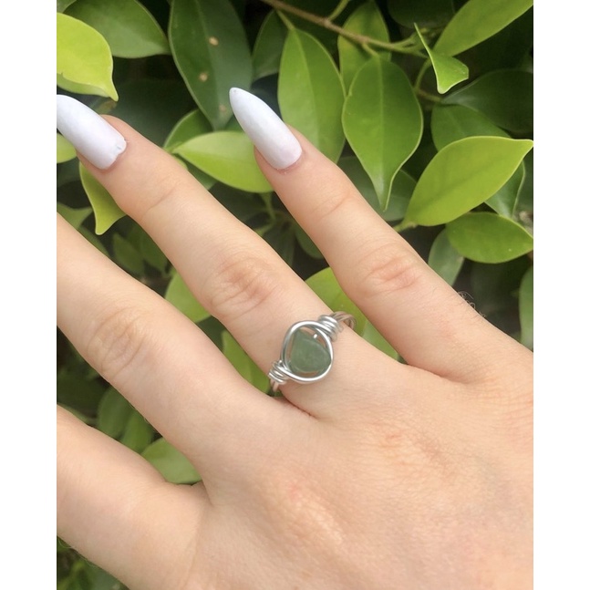 Green Aventurine Ring